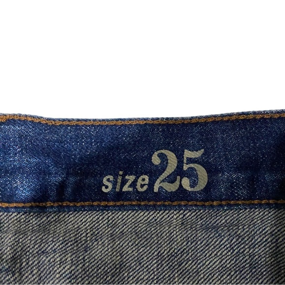 J. Crew Jeans Slim Broken-In Boyfriend Jeans Women Sz 25 x28 Whiskered Denim - Picture 5 of 12